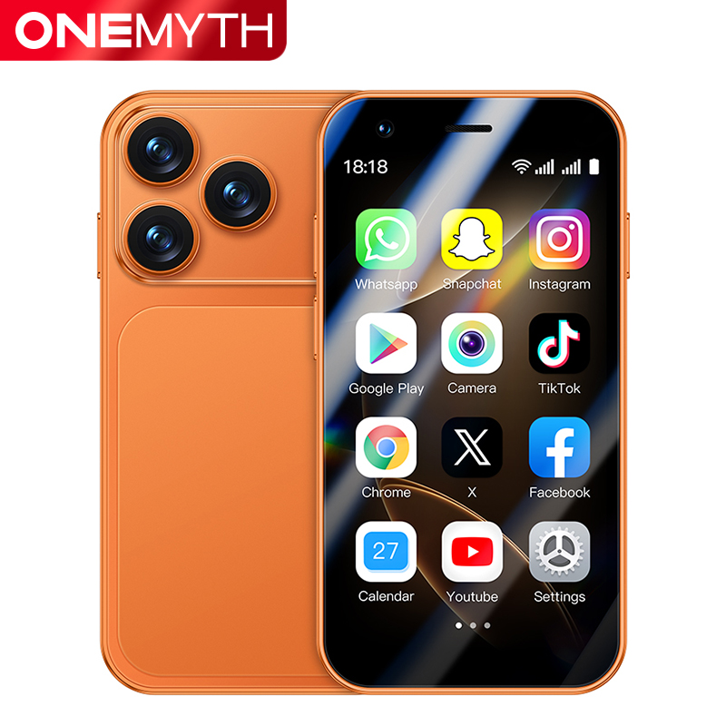 ONEMYTH A17 ミニ Android8.1 スマートフォン 3.0 インチ 2 ギガバイト RAM 16 ギガバイト ROM デュアル SIM スタンバイ Play ストア 3 グラムリトル電話