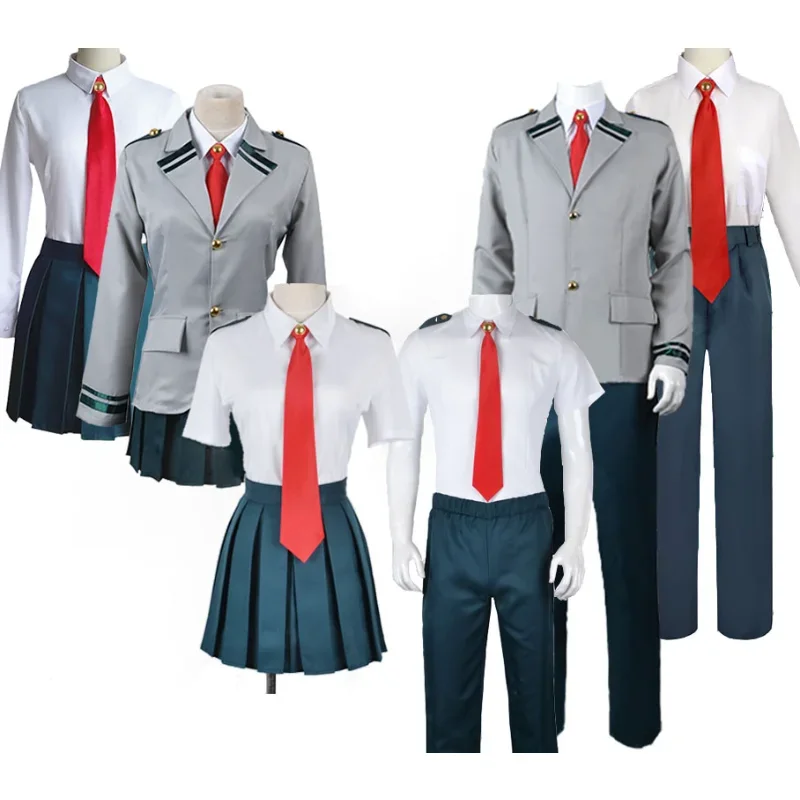アニメ僕のヒーローアカデミア緑谷出久コスプレ衣装轟焦凍制服セットウィッグスーツユニセックスハロウィンロールプレイ