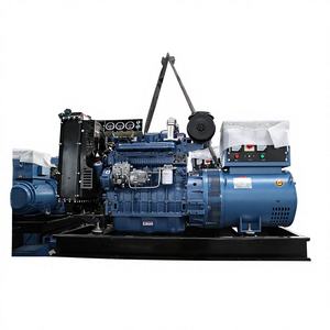オープン型発電機セット　メンテナンスが容易　50kW　高効率の産業用　屋外作業に適しています
