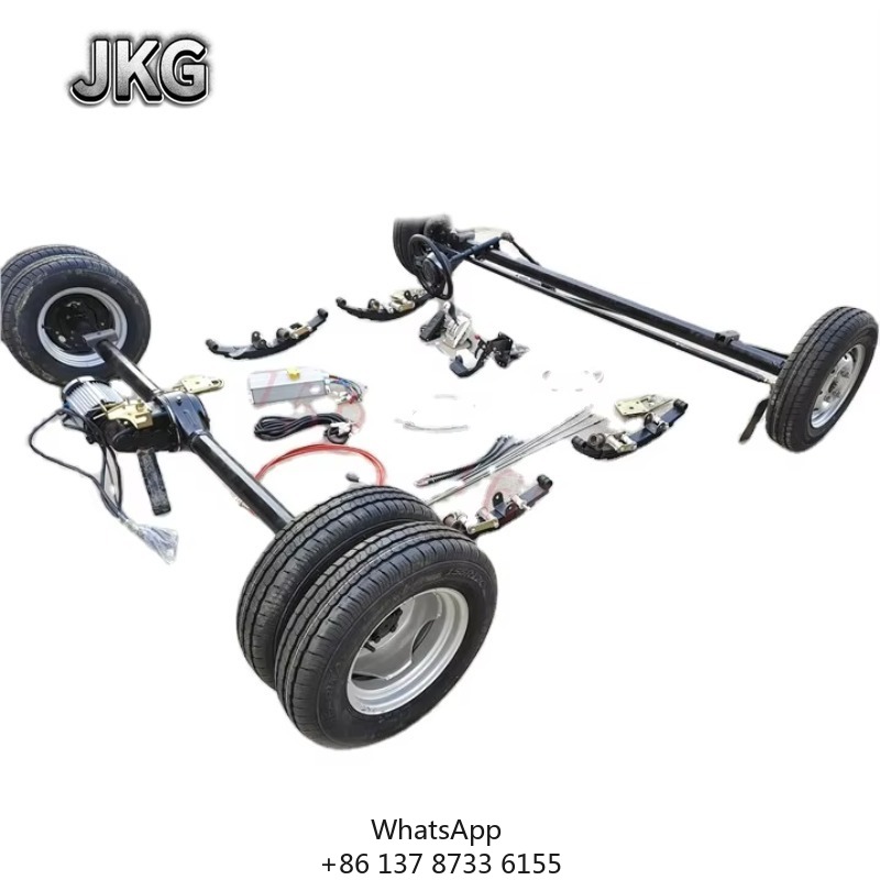 バッテリーモーター電動乗客 14 席 22 席 6 輪駆動市バス車シャーシ Alxes