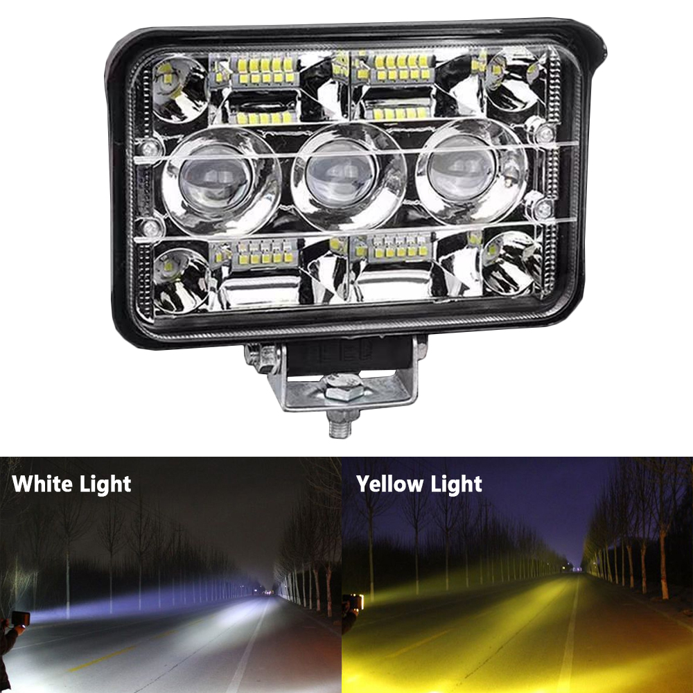 12-80V LED ワークライトフォグランプ 156 ワット 130 ワット 70 ワットオフロードスポットライトジープトラック車オートバイトラクター SUV ATV LED ヘッドライト