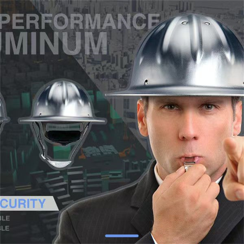 CE ANSI 認定アルミニウム安全ヘルメット帯電防止エンジニアリング鉄道冶金鉱夫建設安全ヘルメット