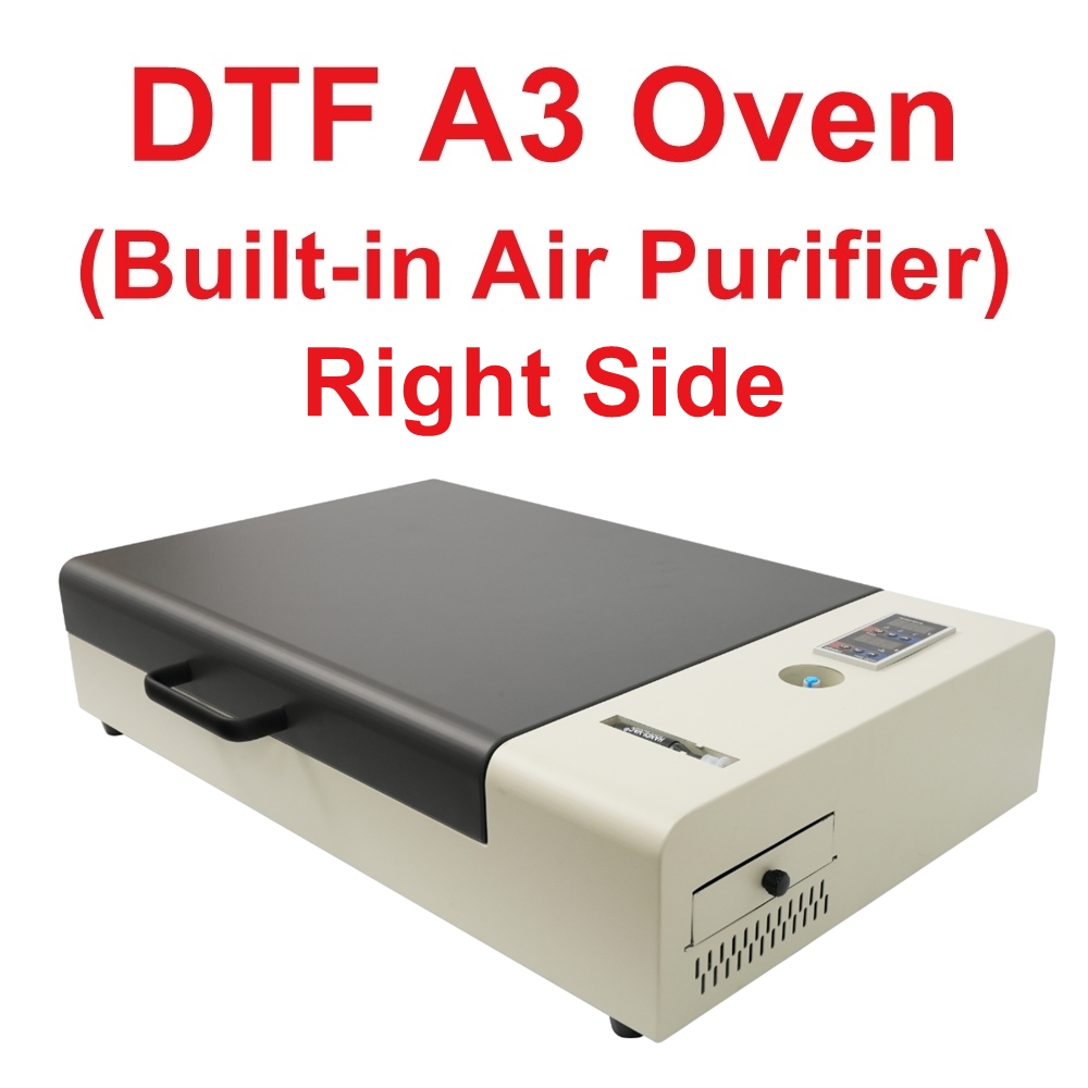 350 × 500 ミリメートル熱伝熱プリンタオーブン内蔵喫煙 A3 DTF フィルム加熱スタンピング装置 T シャツ印刷ツール
