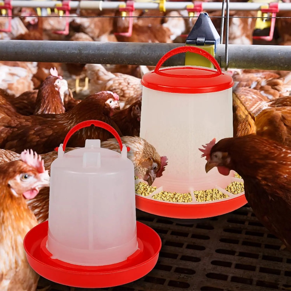 3 キロ 3L 家禽フィーダーと給水器水食品ディスペンサー自動鶏鳥ひよこ給水器給餌バケツコンテナ供給