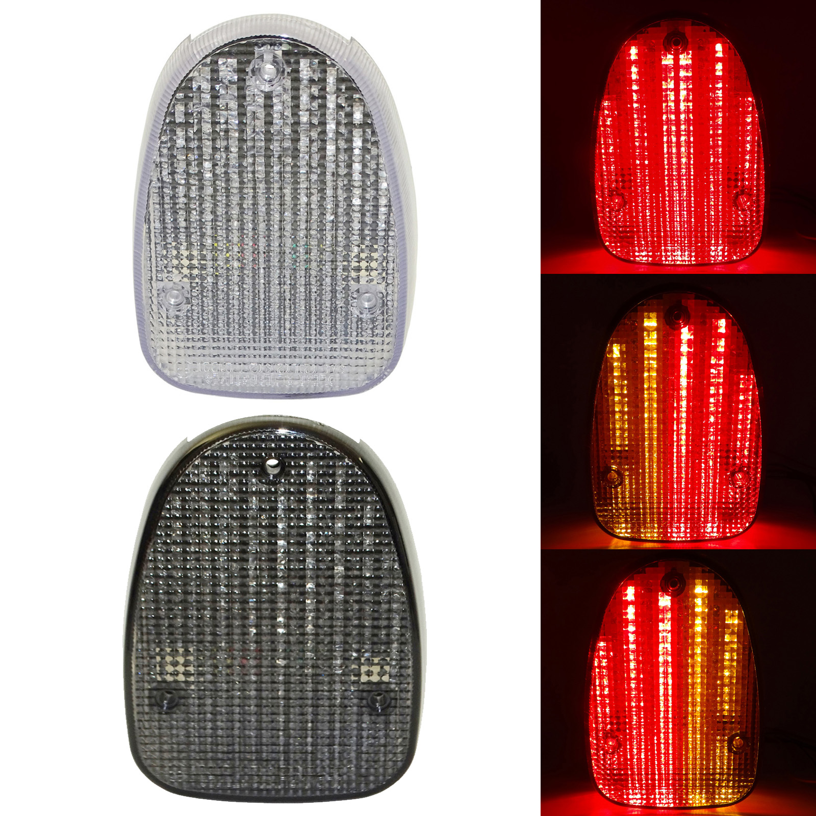 E-MARK LED 統合テールライトウインカーテールブレーキターンシグナルライトヤマハロードロイヤルワイルドスター V スタードラッグスター 650 1100