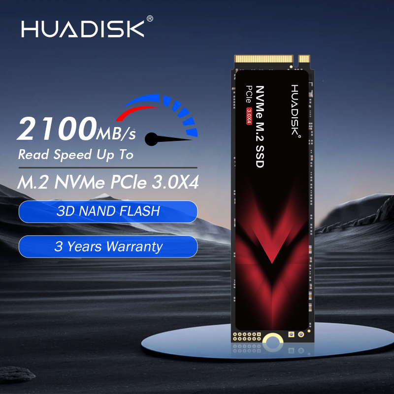 HUADISK SSD NVMe M2 1TB 512GB 128GB 256GB ハードディスク M.2 2280 PCIE 3.0 内蔵ハードドライブ PC デスクトップ用