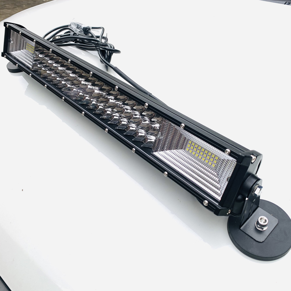 強力なパワー 4 × 4 LED バーヘッドライトヘビーデューティ自動車 LED ワークライトバー磁気スポットライト ATV SUV ボート農業トラクター 4WD