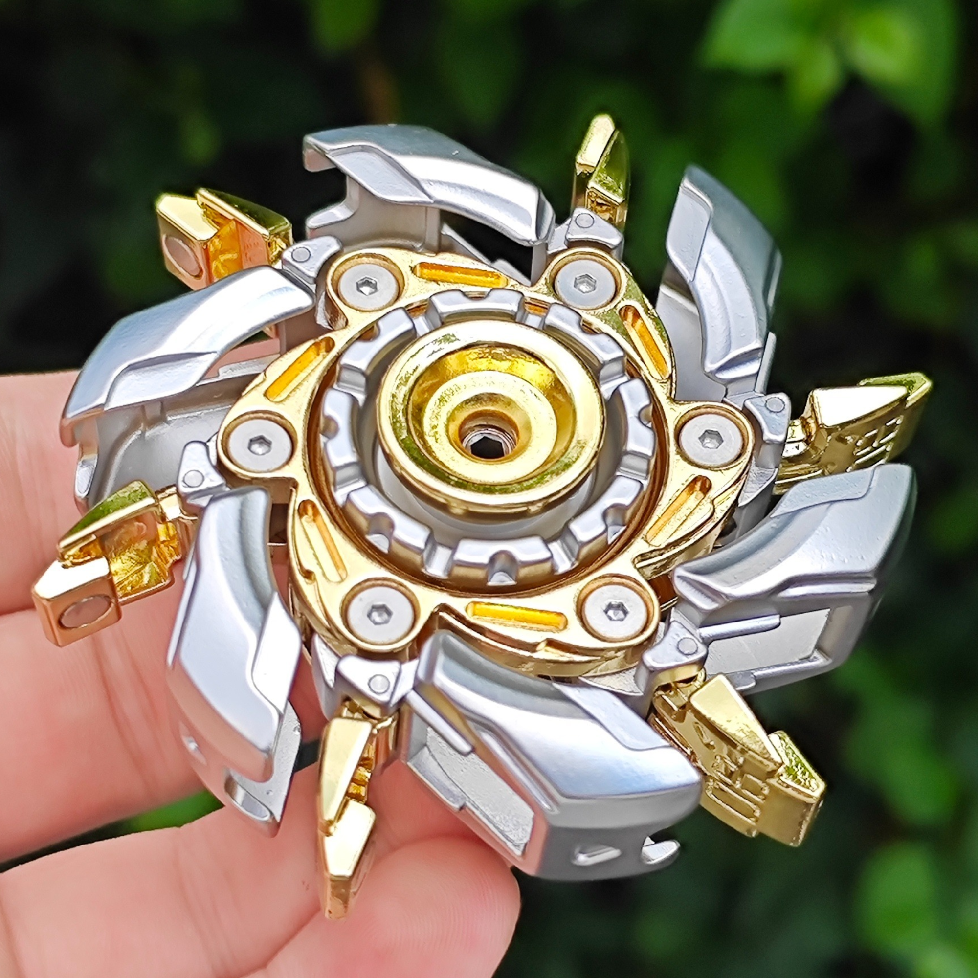 EDC そわそわスライダー そわそわおもちゃ ストレス解消 大人用 磁気金属 そわそわムードバスター オープンアーマーこま そわそわおもちゃ