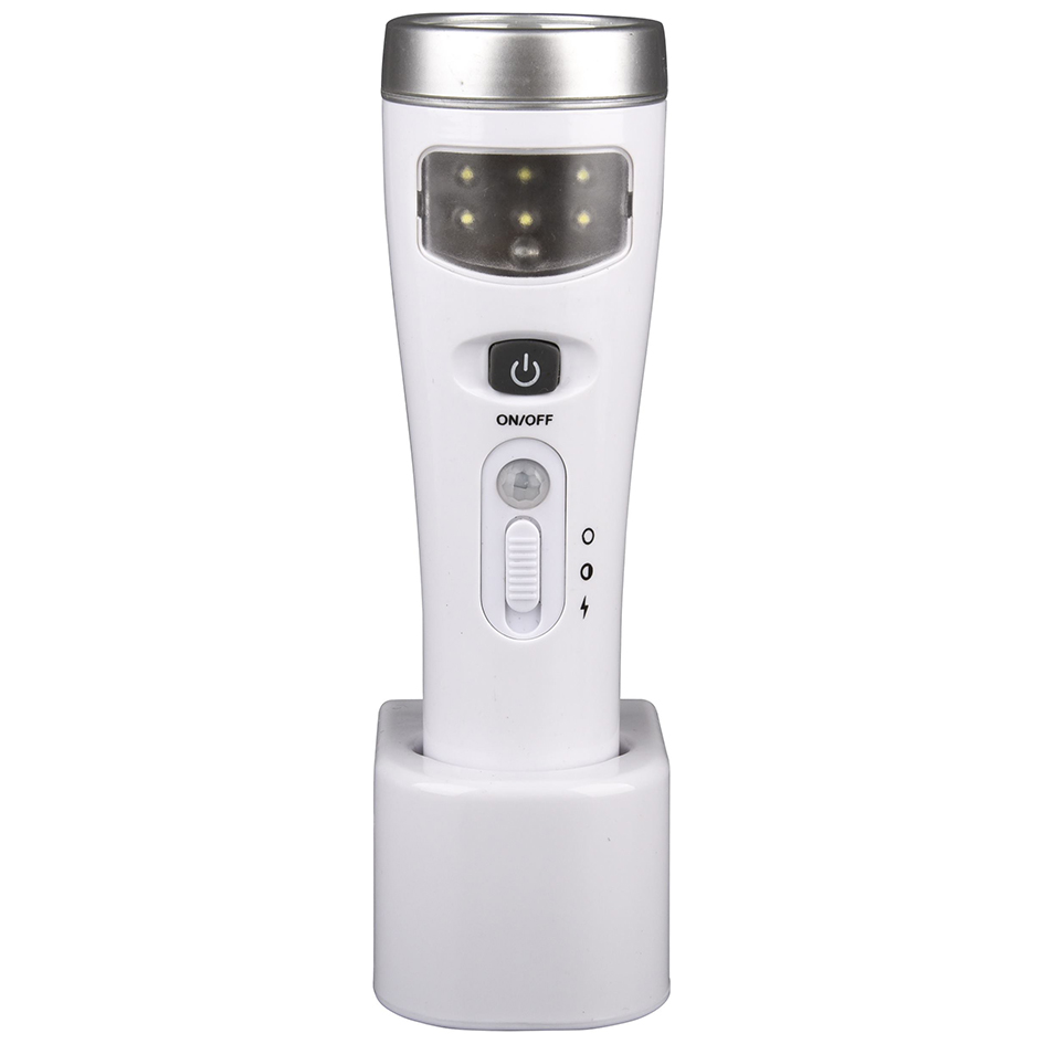 Wetop 充電式LED緊急懐中電灯、常夜灯、停電、作業灯