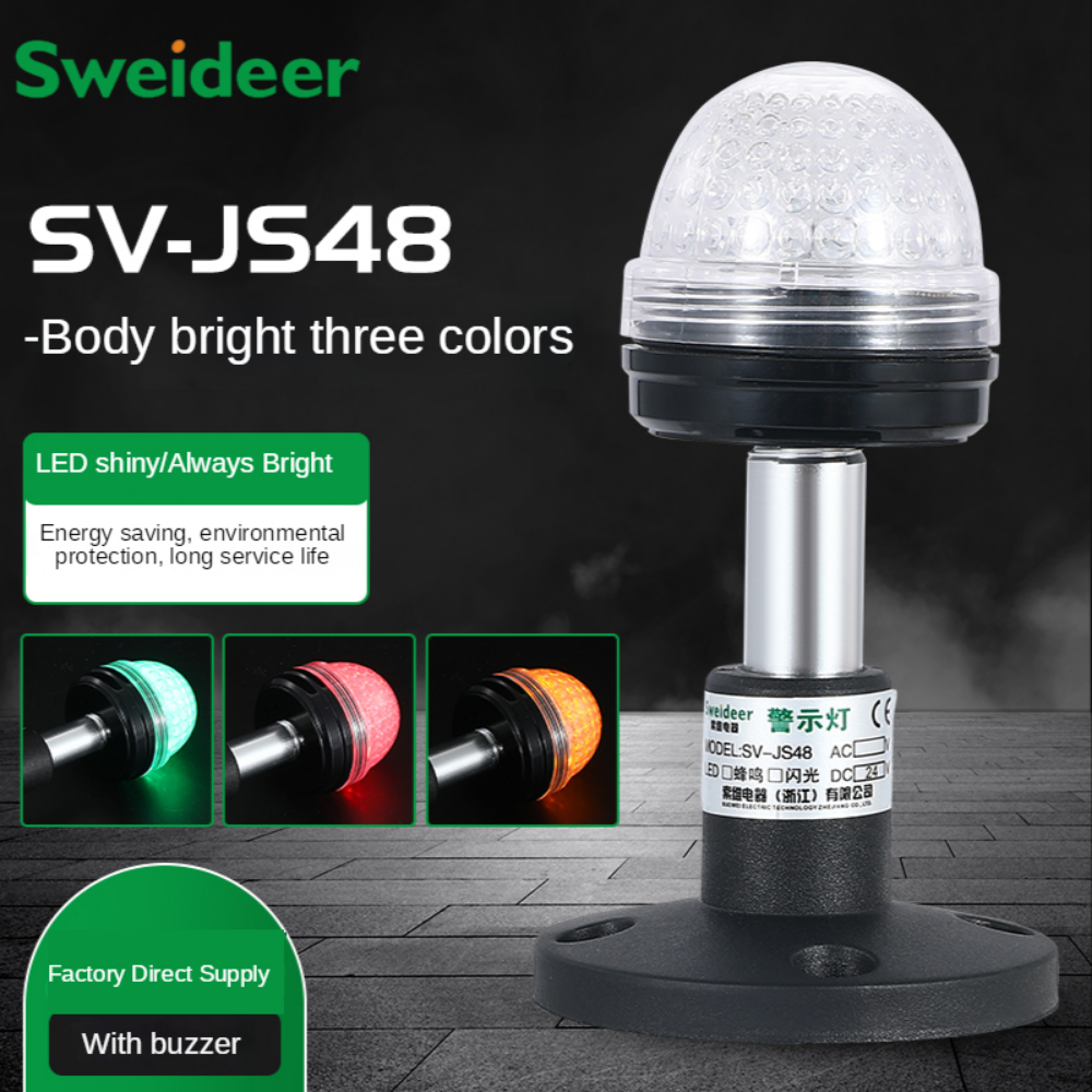 Led 24 V 12 V 警告灯 3 層 Led 警告信号ランプ赤緑黄工作機械信号灯アラームインジケータ
