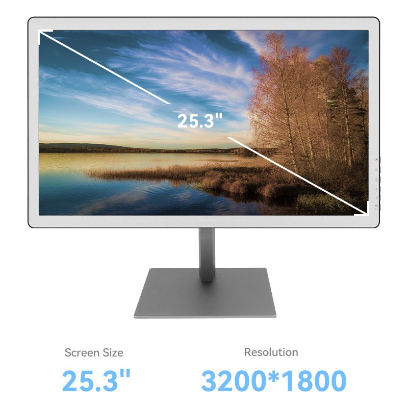 Bigme B251 25.3 インチ カラー E インク スクリーン ディスプレイ、3K 3200*1800 コンピューター モニター、読書用冷温光電子ペーパー ディスプレイ