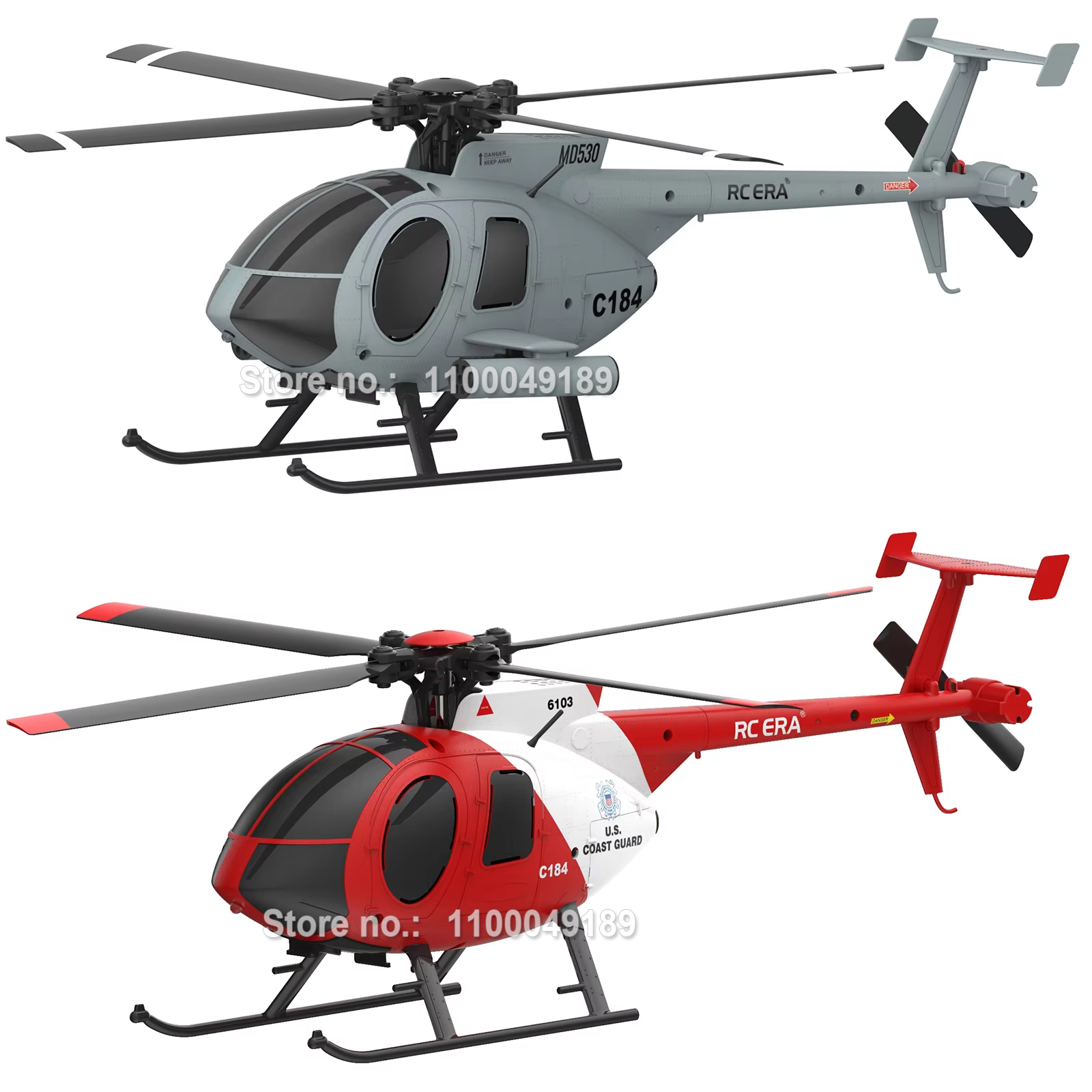 RC ERA C184 MD500 オプティカルフロー RC ヘリコプター自動安定化リモコンヘリコプター大人初心者モデルおもちゃ