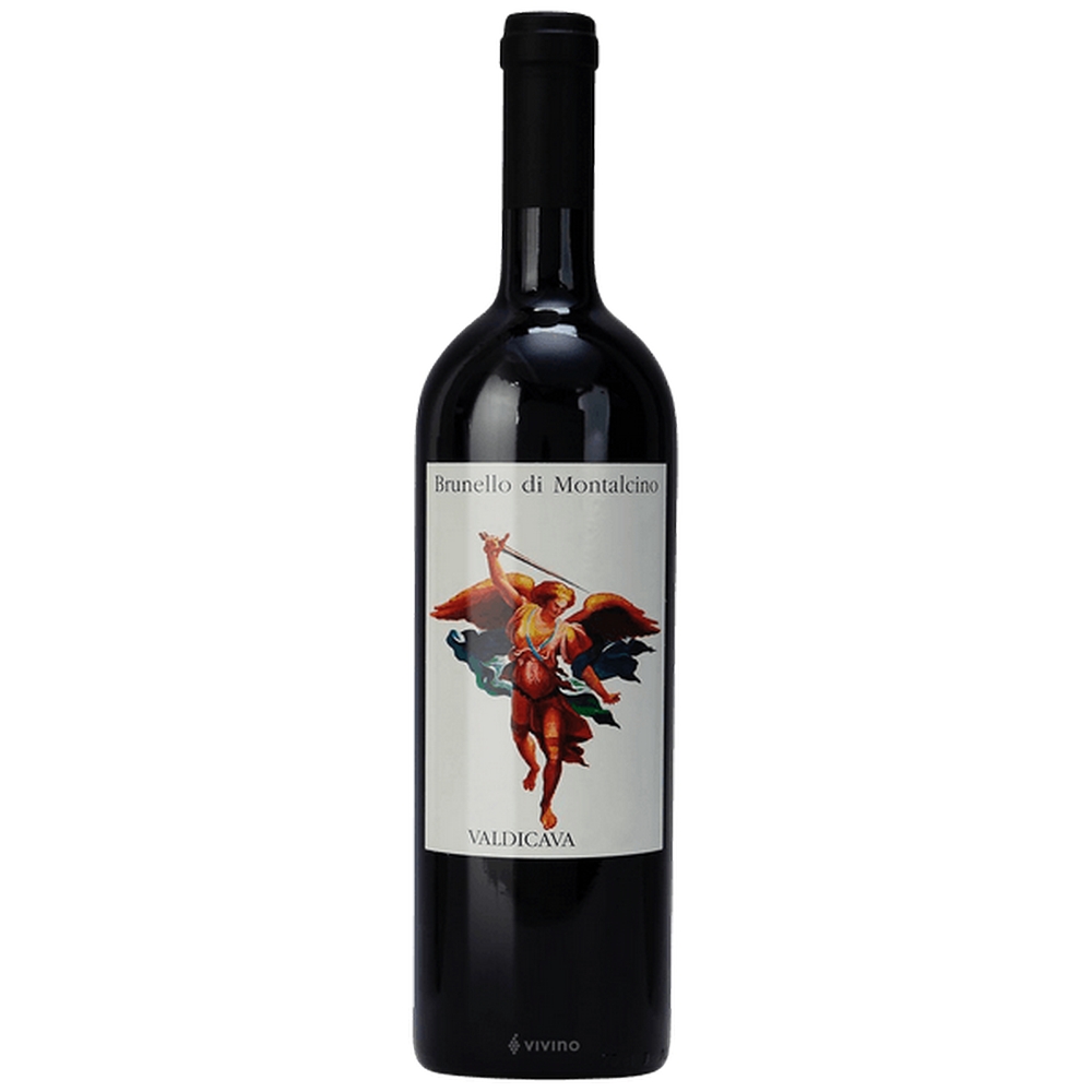 イタリア産オーガニック高級赤ワイン ブルネッロ・ヴァルディカヴァ Docg 750ml 牛肉熟成チーズとの相性抜群 6本箱入り