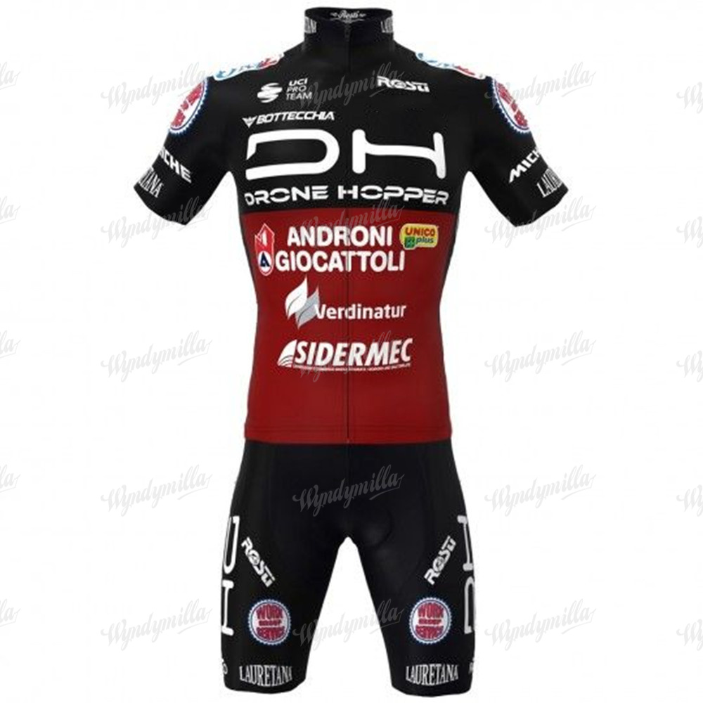 ドローン ホッパー - Androni Giocattoli 2022 Rosti プロフェッショナル サイクリング チーム ジャージ セット ビブショーツ Ropa Ciclismo Maillot ロード バイク セット