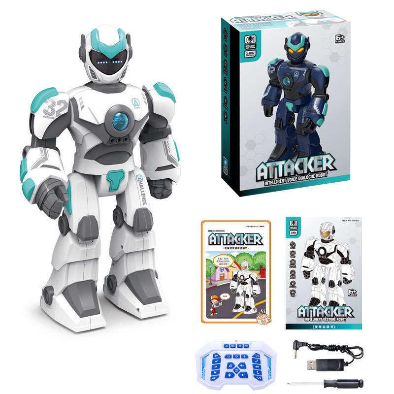 ジェスチャーセンシング RC ロボットトークダンスインタラクティブプログラム可能ロボット音声制御歌う歌音楽インテリジェントリモコンおもちゃ