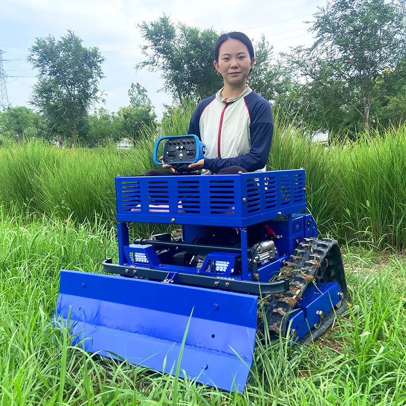 カスタマイズされた新着ポータブル リモート コントロール ロボット芝刈り機農業と林業の庭のため