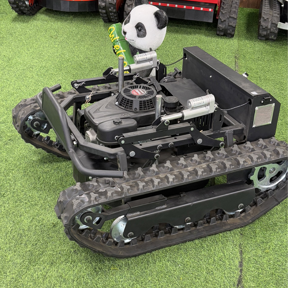 多機能リモコン操作のカスタマイズ芝刈機、広い芝生に特化、刈幅900mm