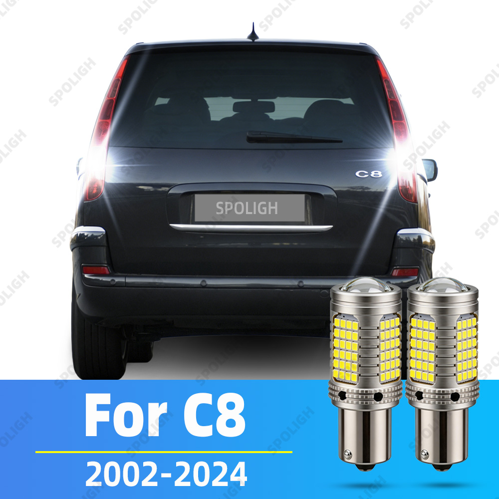 シトロエン C8 LED リバースライト車逆転ランプバックアップ LED バックアップ電球 2002-2016 2017 2018 2019 2020 2021 2022 2023 2024