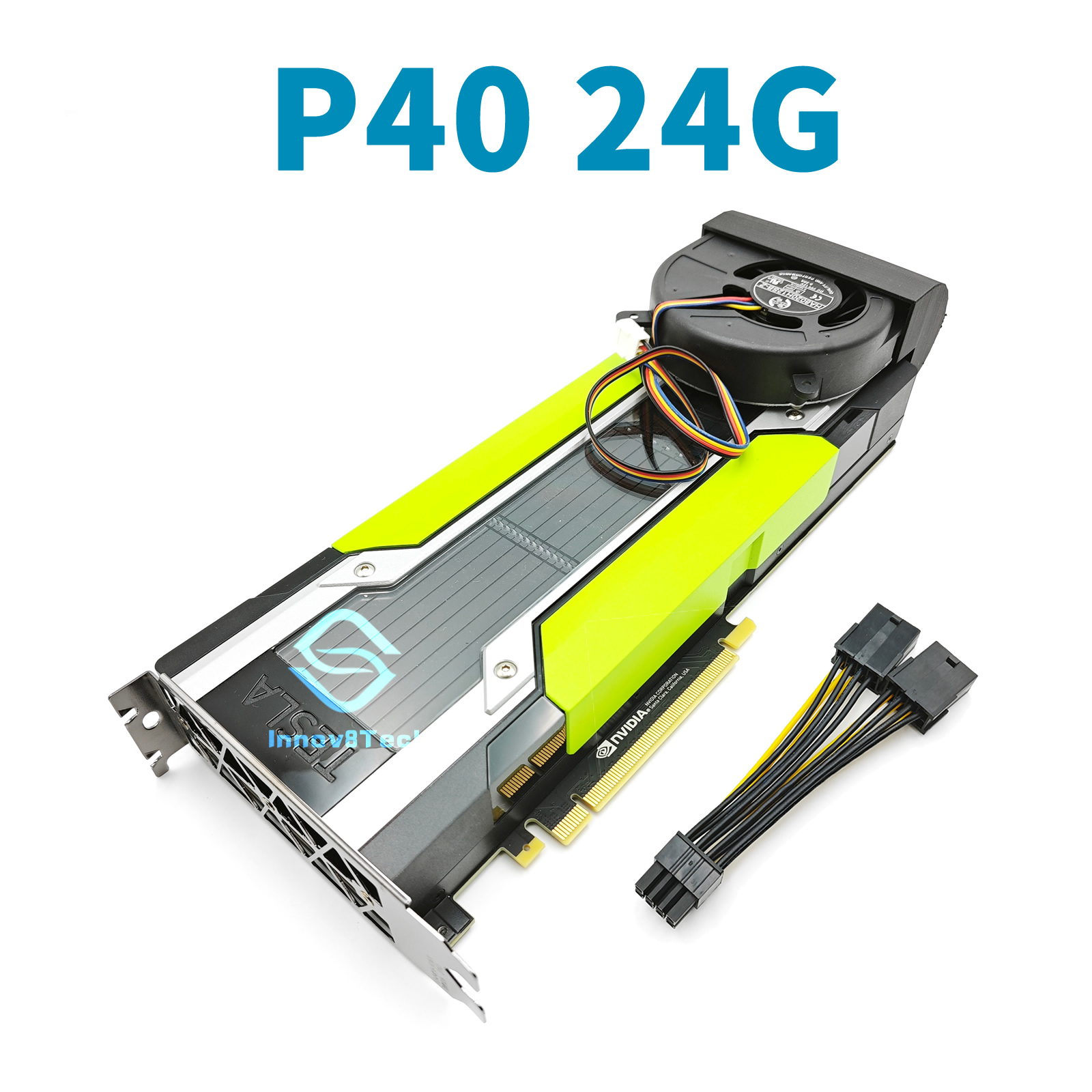 P40 24GB GPUグラフィックカード用ターボファン、24GB GDDR5、AI推論、ディープラーニング向け