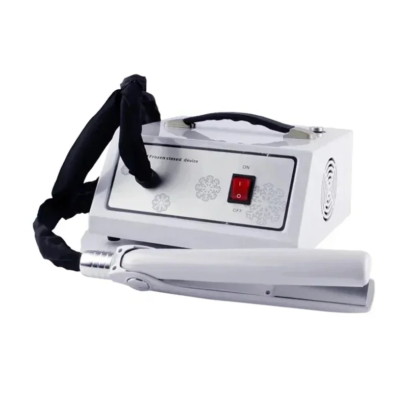 Professional Handheld Hair Freezing Closure Device Iron Care Hair Machine for Hair Care Salon Beauty Professional Cryotherapy