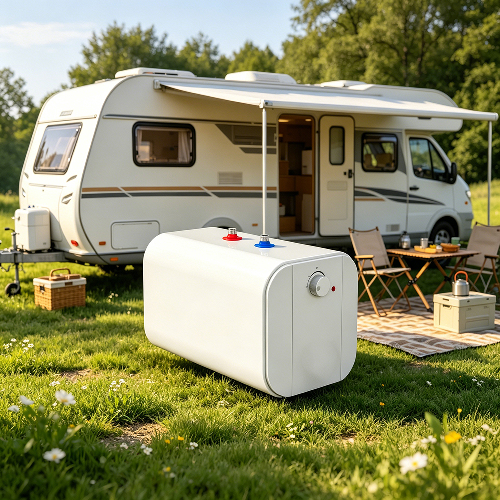 電気温水ヒーター 220V 1500 ワットインスタント温水シャワーヒータータンク RV バスルームシャワー小さなバスキッチンキャンプ用