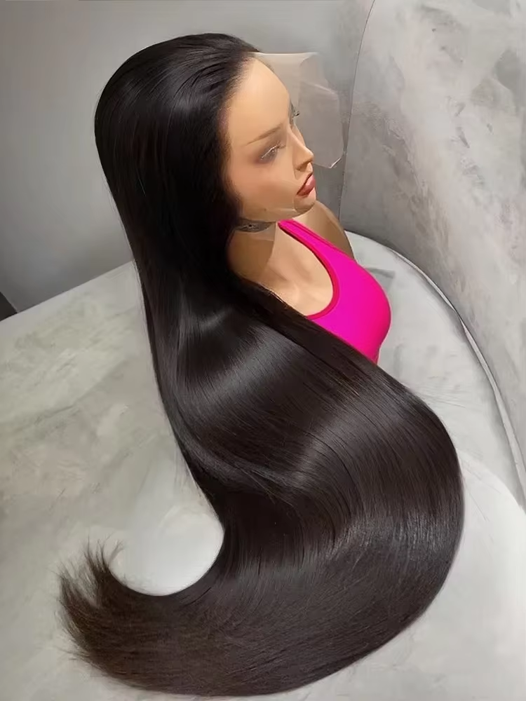 ペルー生 250% 密度 28 30 インチ 13 × 6 HD レースフロント人毛ウィッグストレート 13 × 4 前部かつら女性グルーレス閉鎖かつら