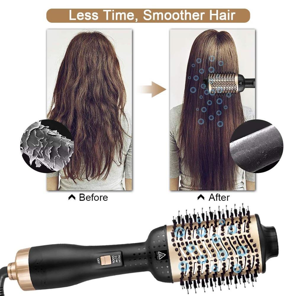 ゴールド ワンステップ ヘアドライヤー