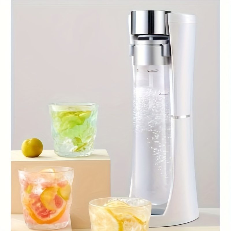 家庭用マニュアルデスクトップソーダドリンクメーカースパークリング水炭酸飲料マシン CO2 追加炭酸風味の DIY
