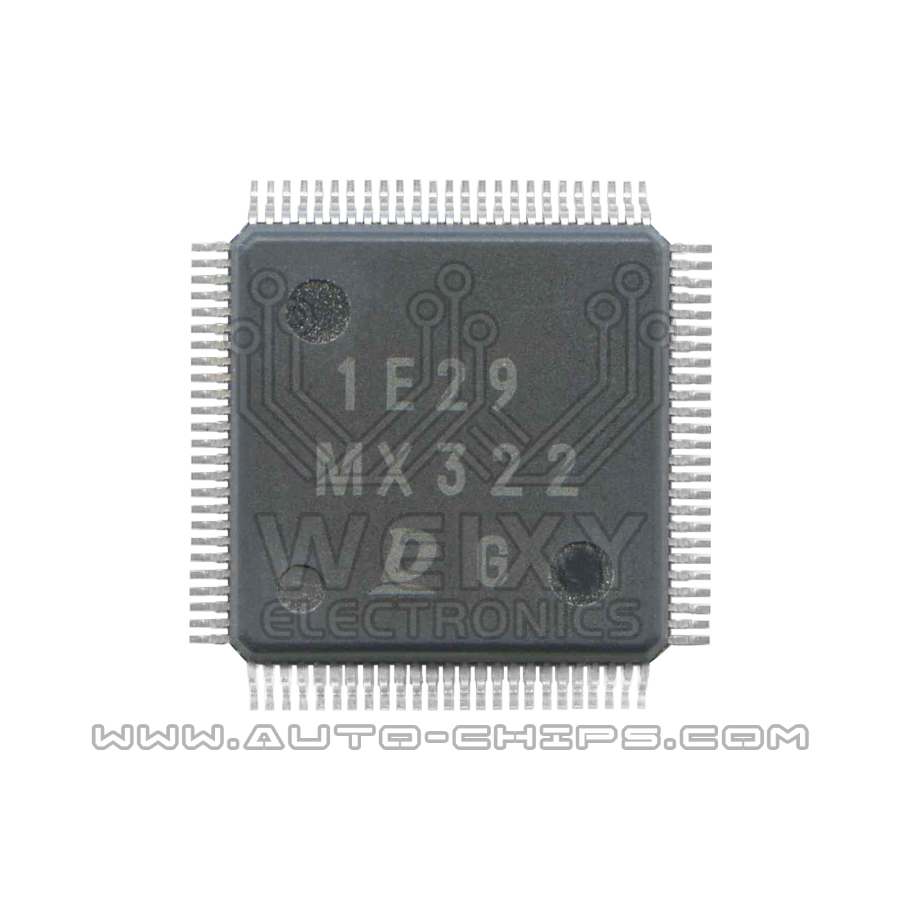 MX322チップは自動車ECUに使用