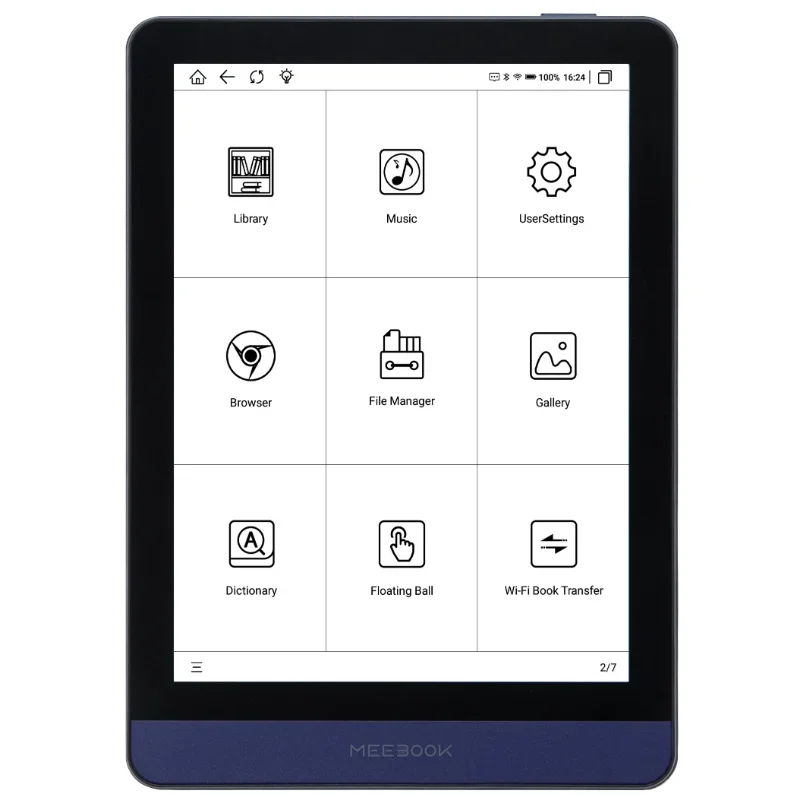 新しい Meebook M6 Ereader 6 インチ E インクスクリーン電子ブックリーダー、デュアルカラーフロントライト付き 3G/32GB 8 コア Android 11 リーダーブック 300 PPI