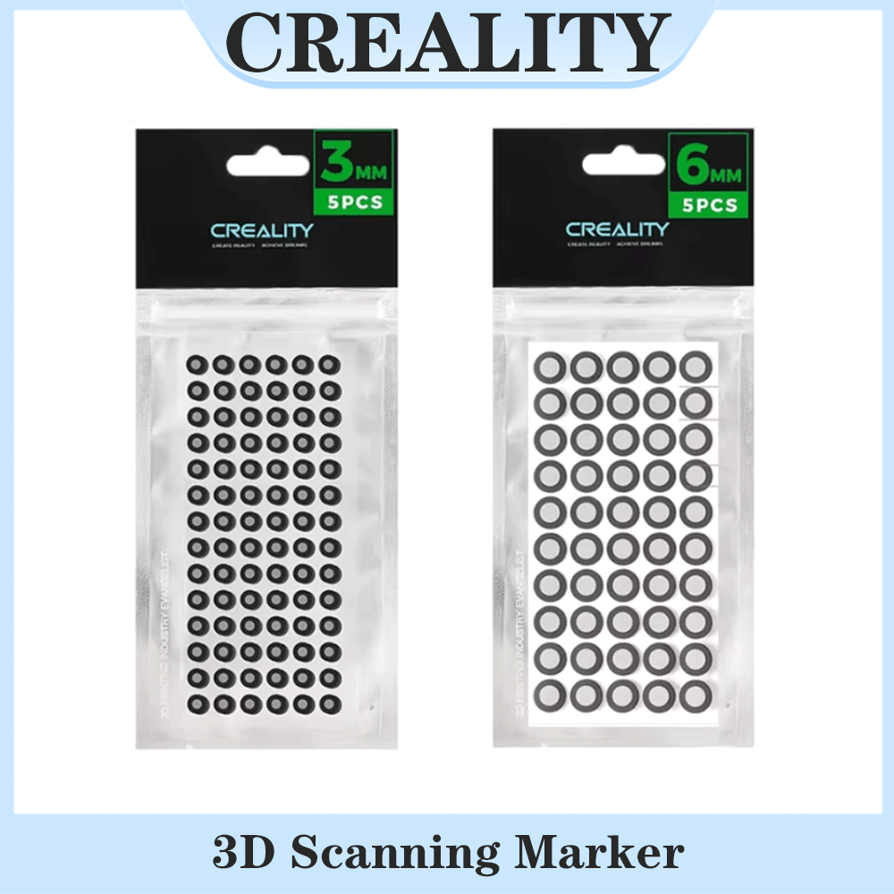 Creality 490/500 Points 3/6mm 3D Scanning Mark Point Tracking Dot for CR-Scan Raptor Otter Ferret Pro 3D Scanner