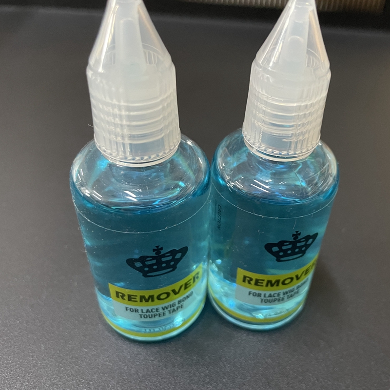 2 ボトル 30 ミリリットルかつら接着剤リムーバーレースウィッグ/かつら/閉鎖/テープヘアエクステンションクリアリムーバー粘着テープ接着剤リムーバー
