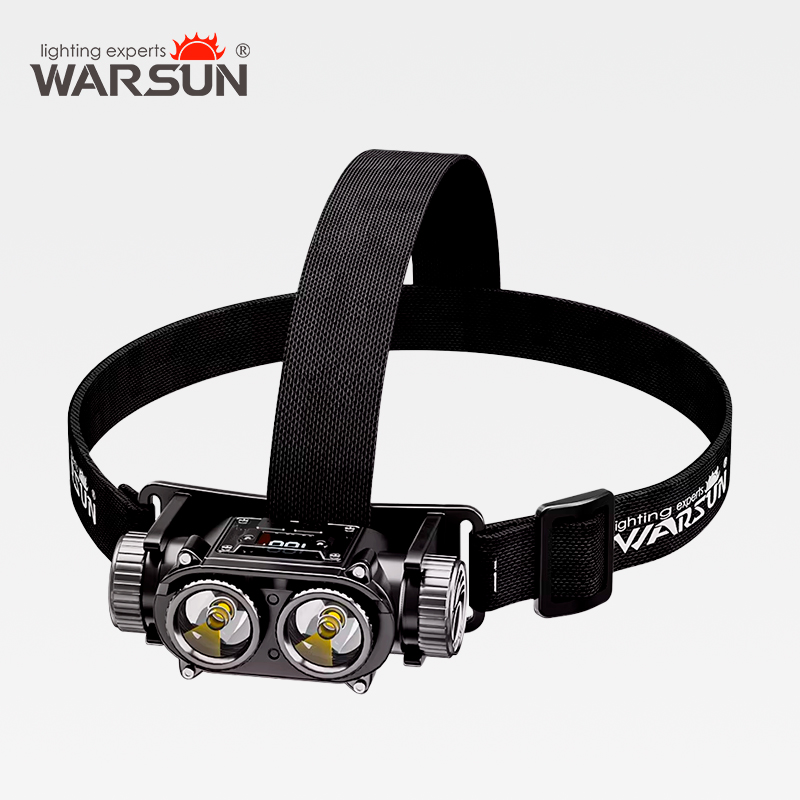 WARSUN 強力な Led ヘッドランプヘッドライトズームヘッドランプ懐中電灯 USB 充電式釣りランタンヘッドトーチ