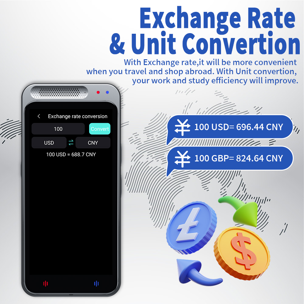 Z6 Portable Audio Translator 138 Language Smart Translator Offline In Real Time Voice AI Voice Photo Inter-Translation Machine