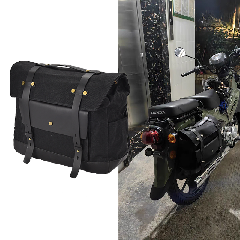 取り外し可能な防水オートバイバッグ荷物バッグ乗馬ワンショルダーメッセンジャーバッグホンダ ADNOH 反乱反乱 SR400 XL883L