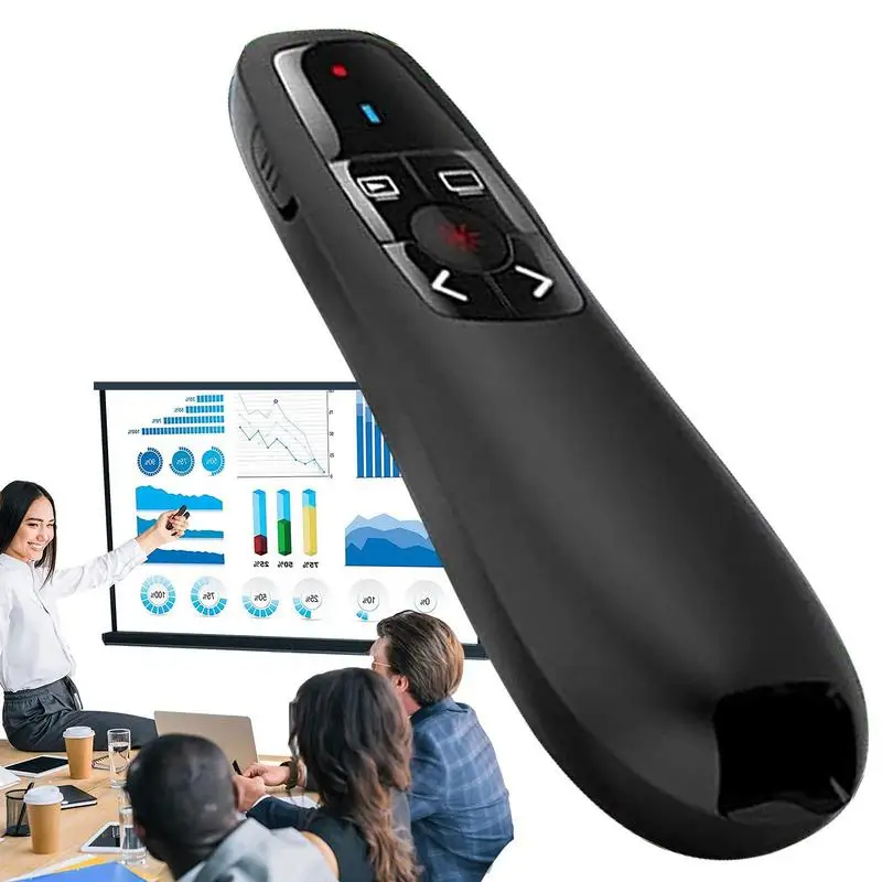 2024 新 2.4 GHz ワイヤレスパワーポイントペンプレゼンテーションクリッカー USB リモコンフリッププレゼンターポインター PPT スライドアドバンサーペン