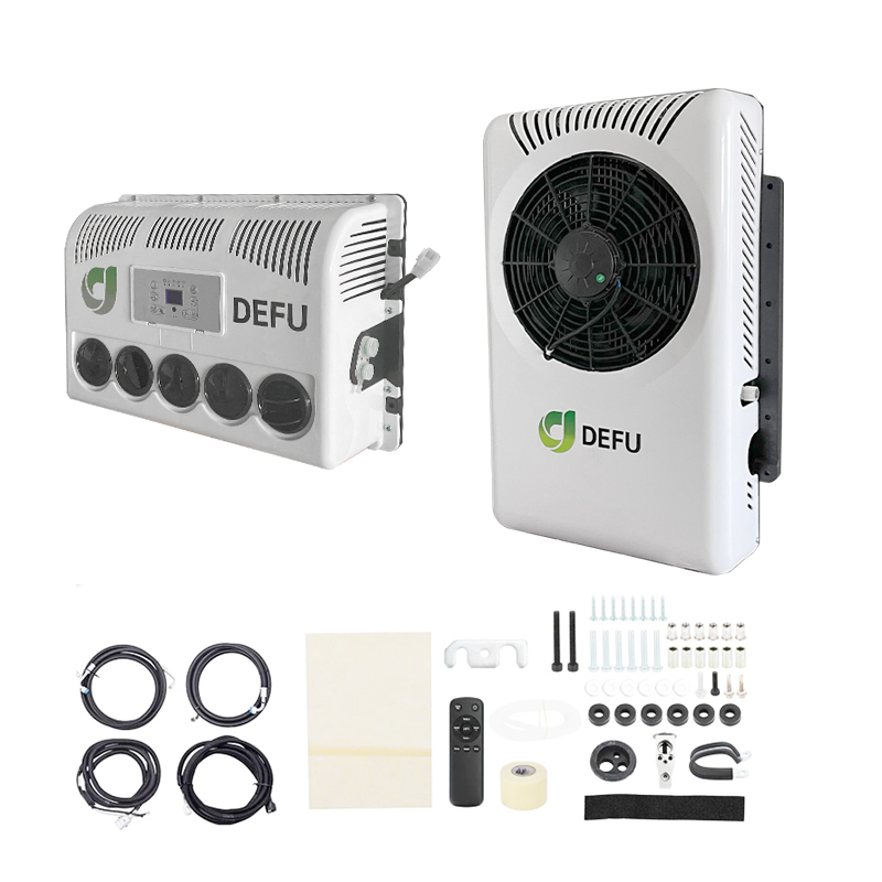 Universal Under Dash 24v Cooler Electric Conditioning 12v Car Parking air Conditioner for Trucks Trailer