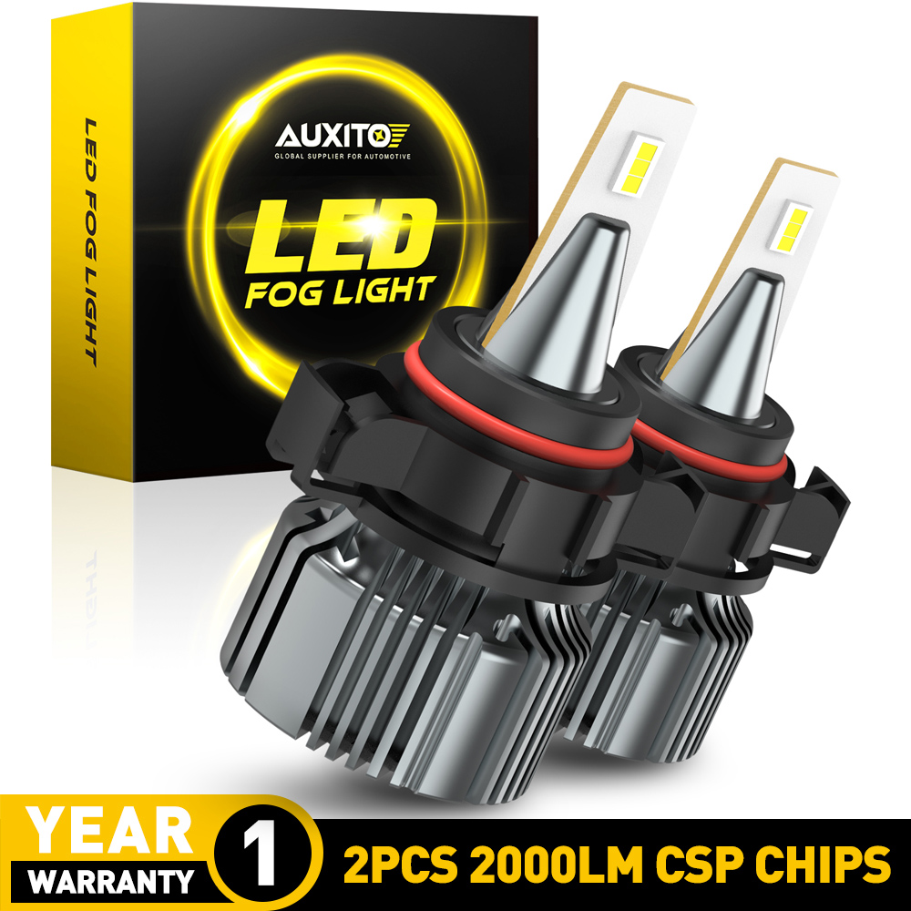 2x PSX24W H16 5202 超高輝度 LED Canbus 車フロントドライビングライト 12V 24V CSP LED フォグランプ電球 2000LM 30 ワット自動フロントフォグランプ