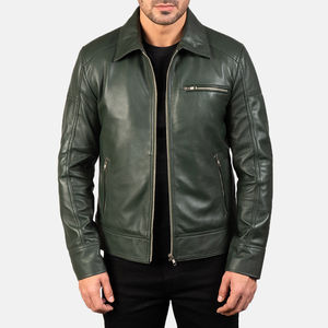 Top-Selling, High-Quality Men's Leather Jackets Made from 100% Genuine Leather; Custom-Made Men's Soft Leather Jackets Based on Your Design