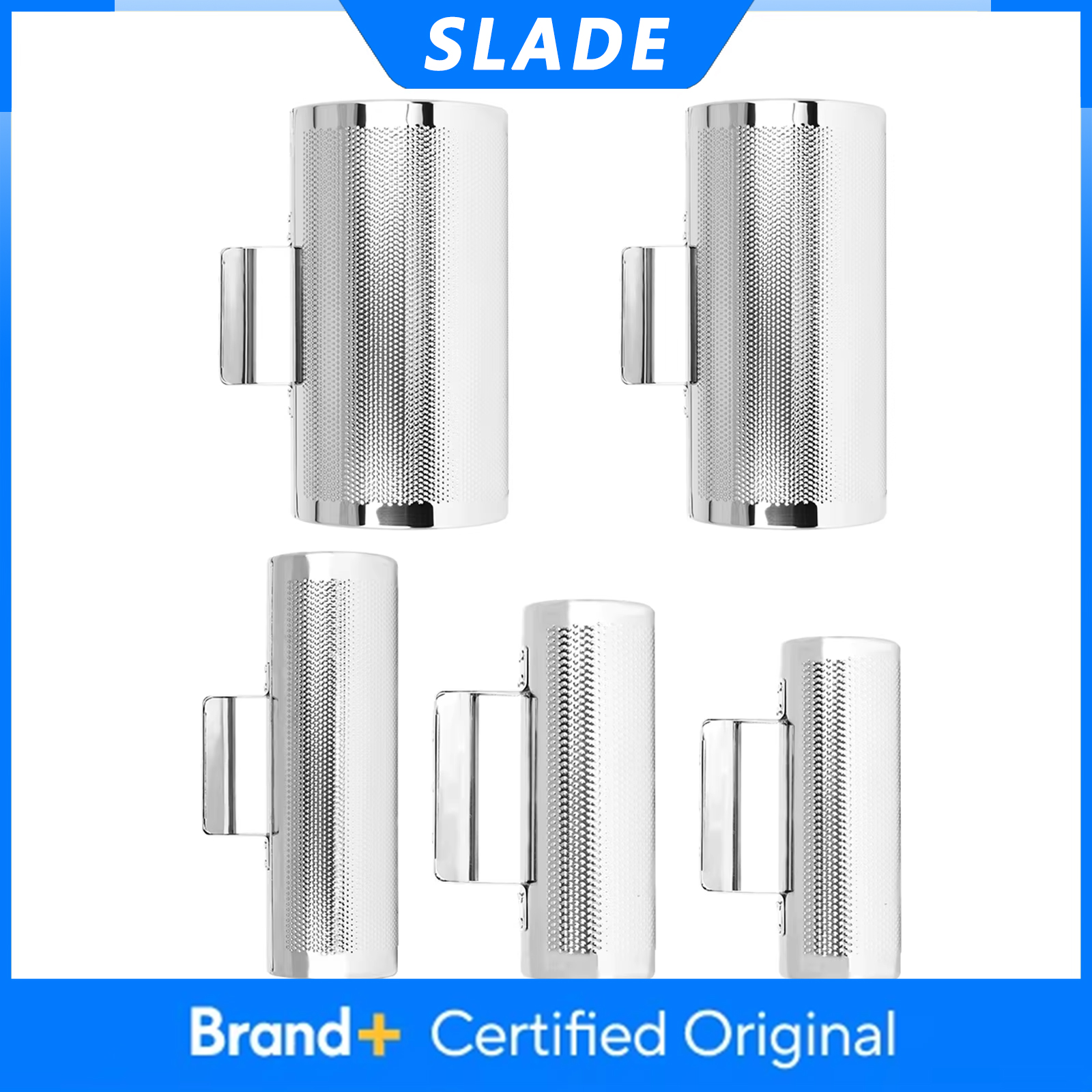 SLADE ステンレススチール ギロ スクレーパー シェーカー 打楽器 人間工学に基づいたデザイン ミュージカル トレーニング ツール ステージ ショー用