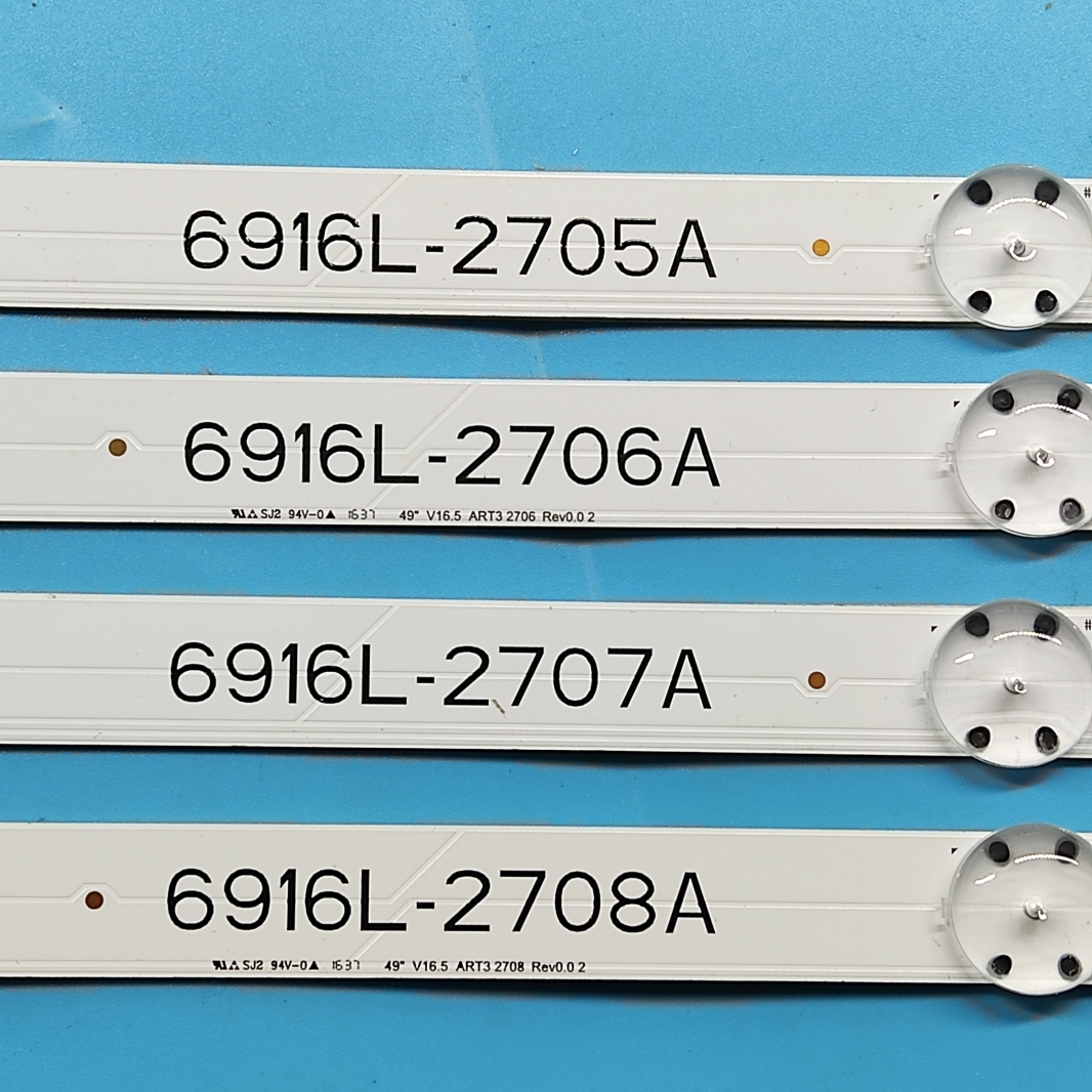 LED バックライトストリップ 49UH651V 49UH603V 49UH620V 6916L-2705A 6916L-2706A 49LF5010 49LF5100 49LF5400 49LF510A 49LF510T 49LW540S