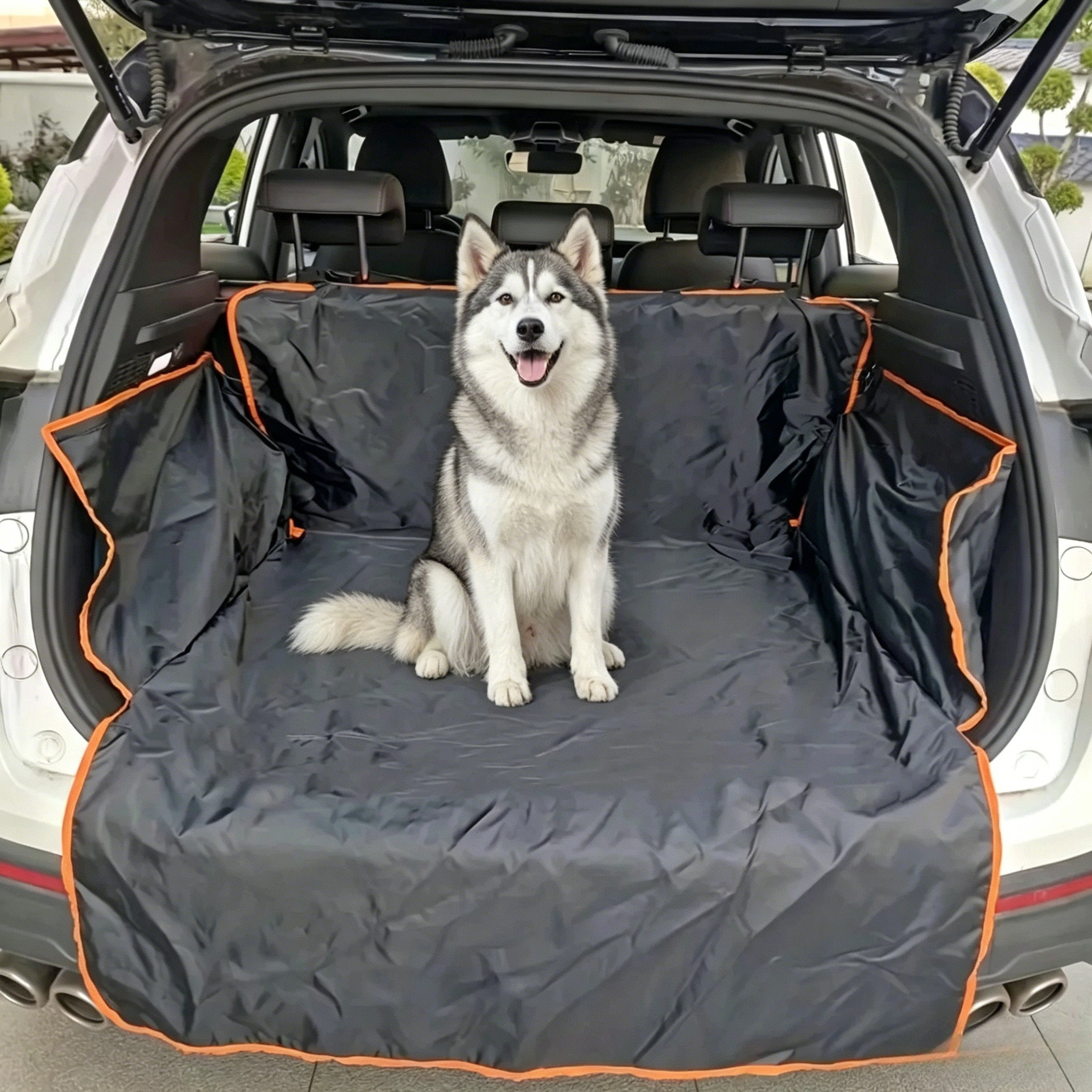 新しい SUV カーゴライナートランクシートカバー後部エリア用、ユニバーサルフィットペットマット高耐久アンチスクラッチ滑り止め車プロテクター旅行用