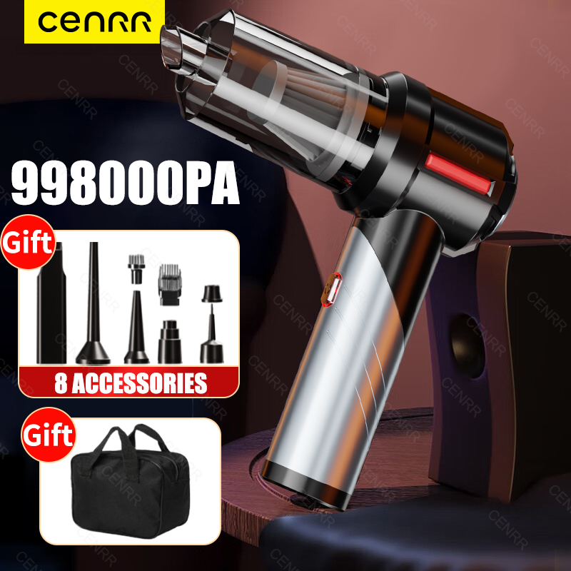 CENRR 強力な吸引車の掃除機 9980000PA ポータブル掃除機ハンドヘルドコードレス強力な車のクリーナー家電