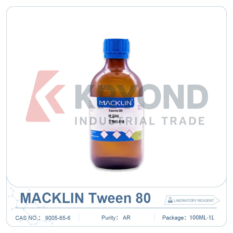 MACKLIN Tween 80 ポリソルベート80 CP CAS 9005-65-6 実験用試薬界面活性剤 乳化剤（化学研究・製剤用）100ml