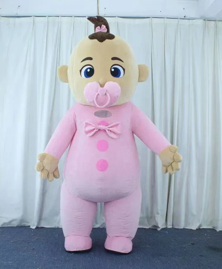 インフレータブル赤ちゃん男の子女の子マスコット衣装大人の漫画のキャラクター衣装魅力的なスーツギフトカーニバルパーティーイベントバッテリーなし
