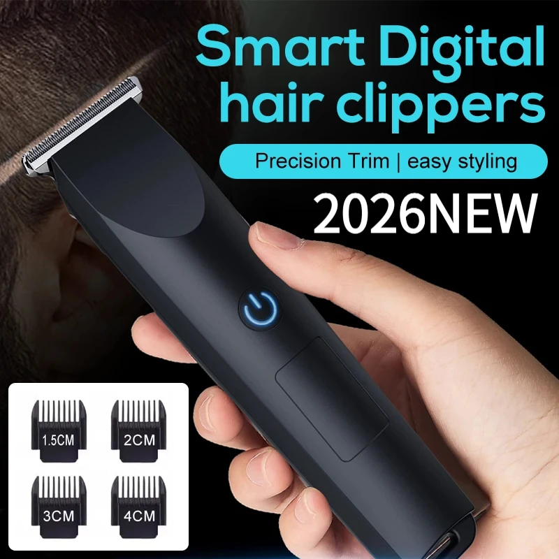 2026新しい電動バリカン男性用ヘアトリマーボディグルーマー