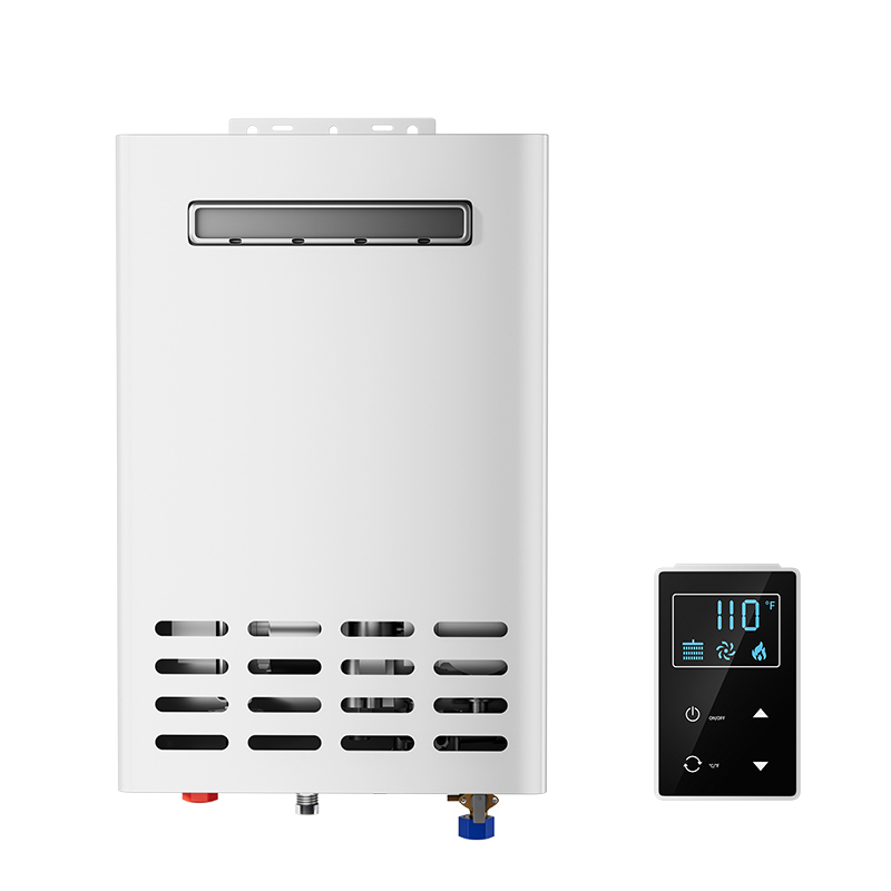 屋外家庭用 16L 18L 20L タンクレス間欠泉 LPG インスタントガスボイラー熱交換器付き温水シャワー給湯器