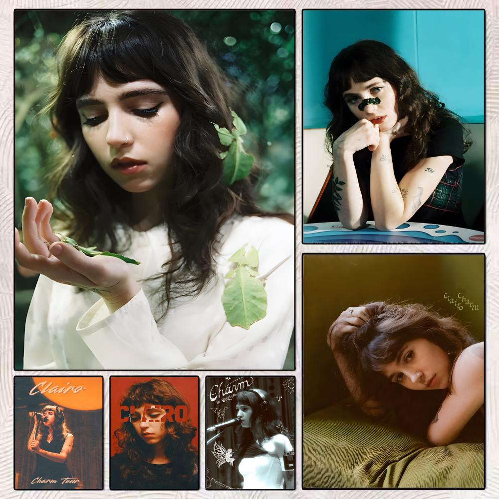 アメリカの歌手 C-clairo ポスター耐久性のある絵画キャンバスポスター壁掛け家のインテリア装飾アート壁画ギフト