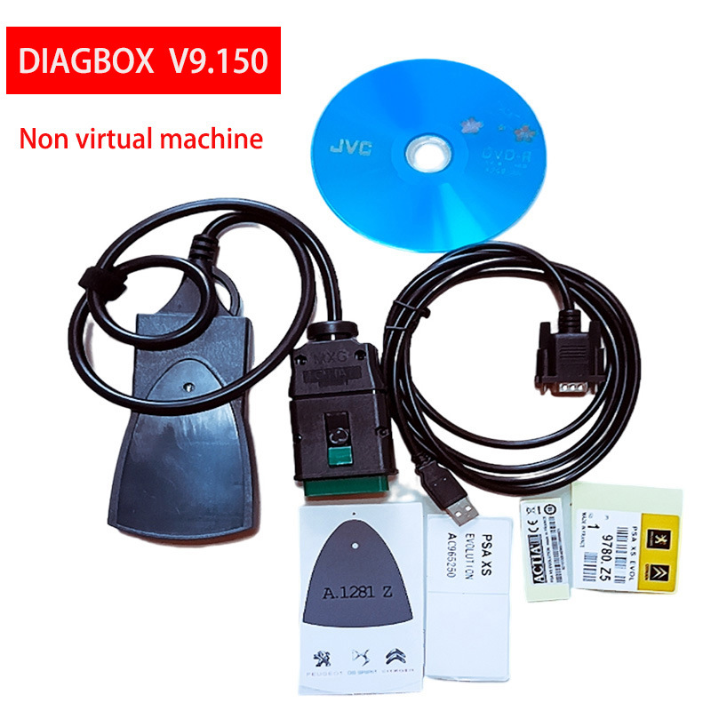 PP2000 LEXIA3 WIFI DIAGBOX V9.150 シトロエン用プジョー自動車診断スキャンツール