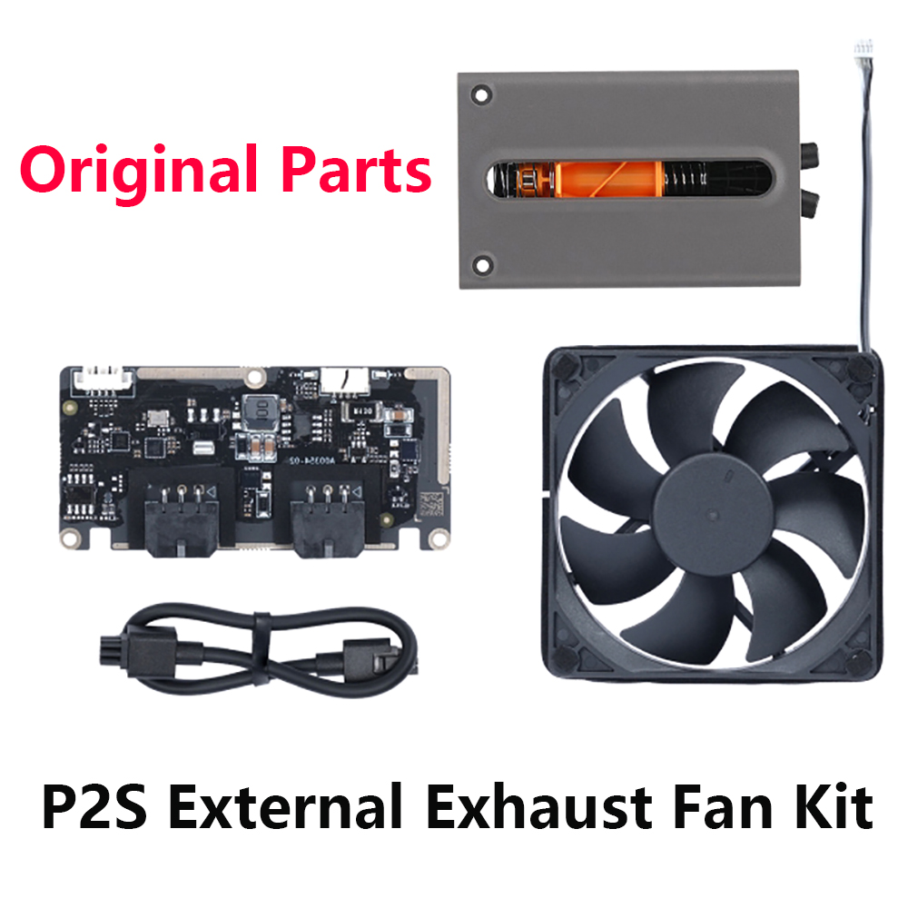 オリジナル Bambu ラボ P2S 外部排気ファンキット竹 P2S 3D プリンタ公式アクセサリー